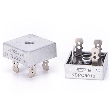 50A 1000V Metal Case Single Phases Diode Bridge Rectifier KBPC5010