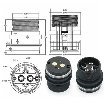 Industry-grade Magnet Connector (Sold in Pairs)