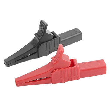 Large Heavy Duty Full Insulated Alligator Clips with 4mm Banana Jack CAT II 32A